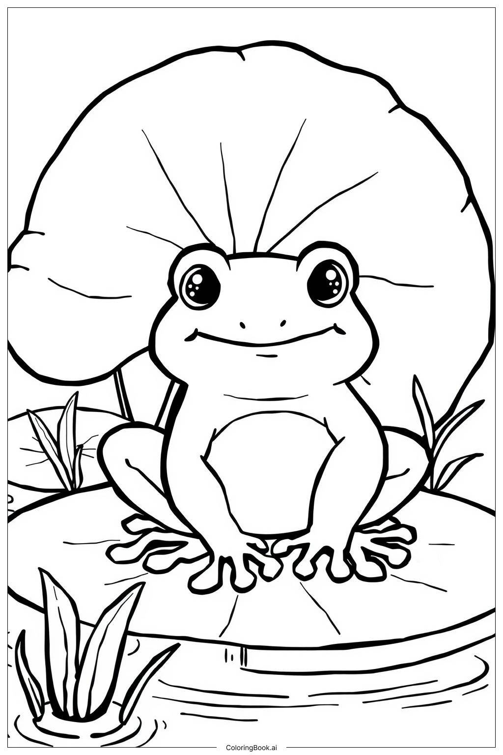 printable frog coloring pages