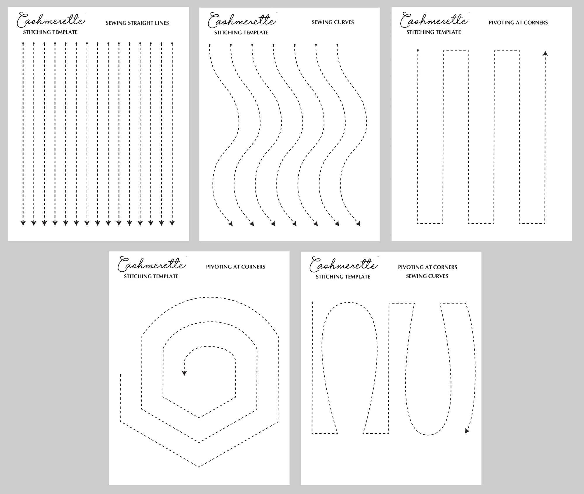 Practice Sewing With Our Free Printable Stitching Template Cashmerette
