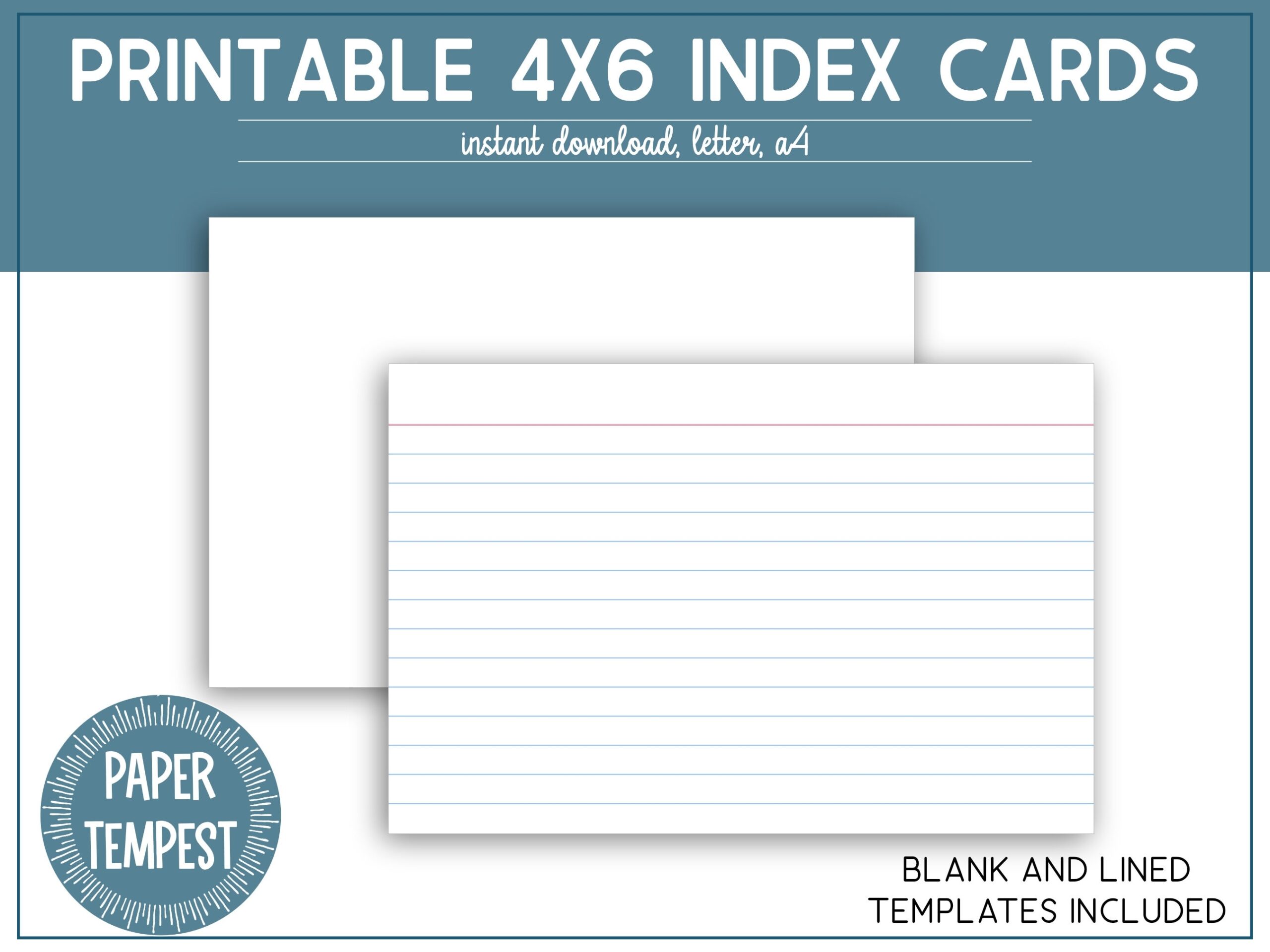 printable 4x6 template