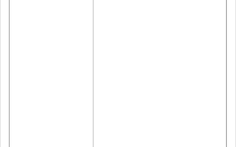 Printable Cornell Notes Plain Template PDF File Etsy