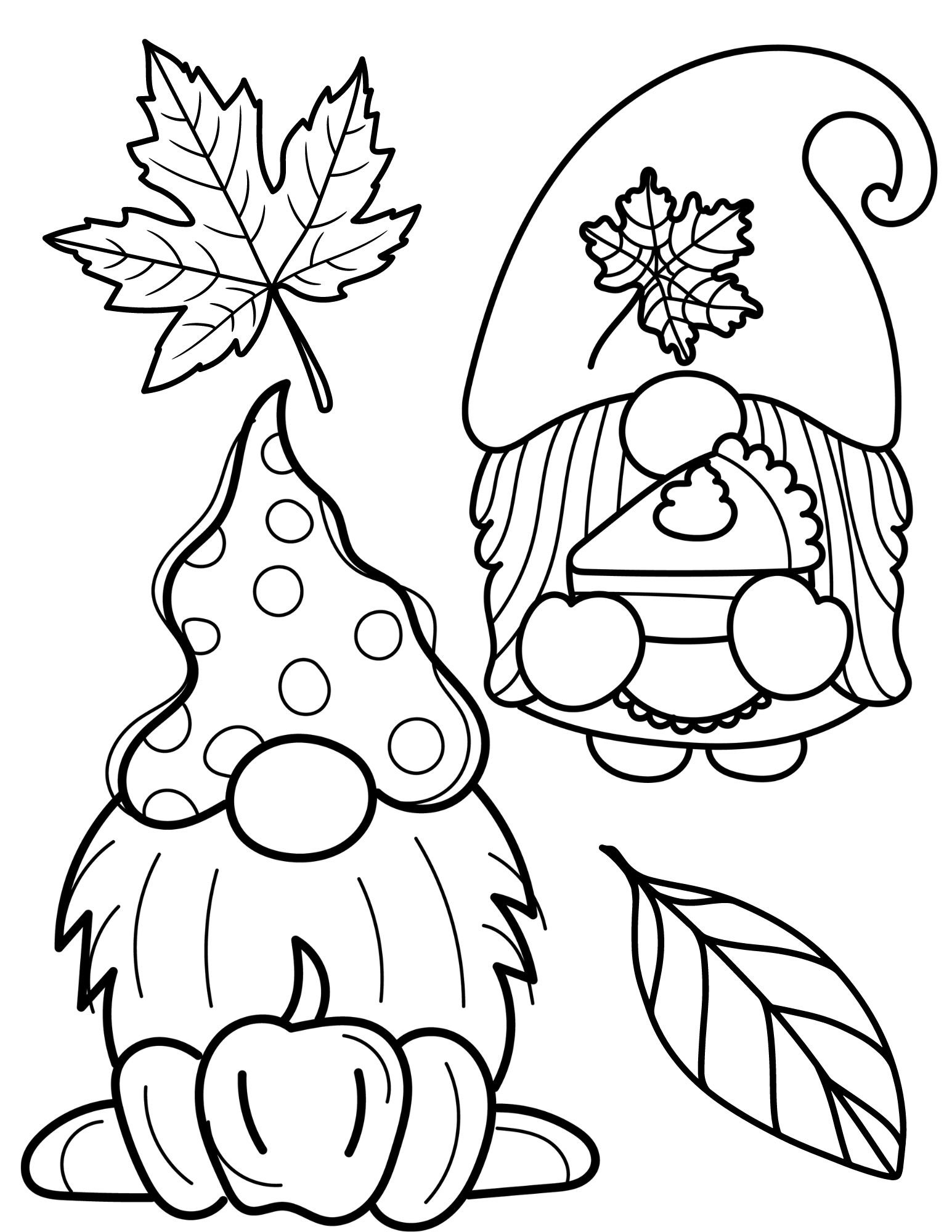 printable coloring sheets fall