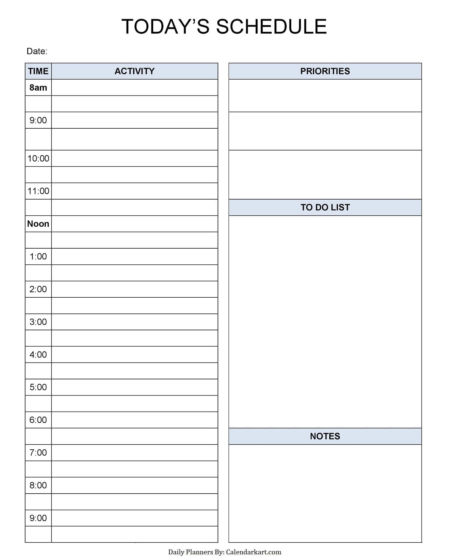 printable planner sheets