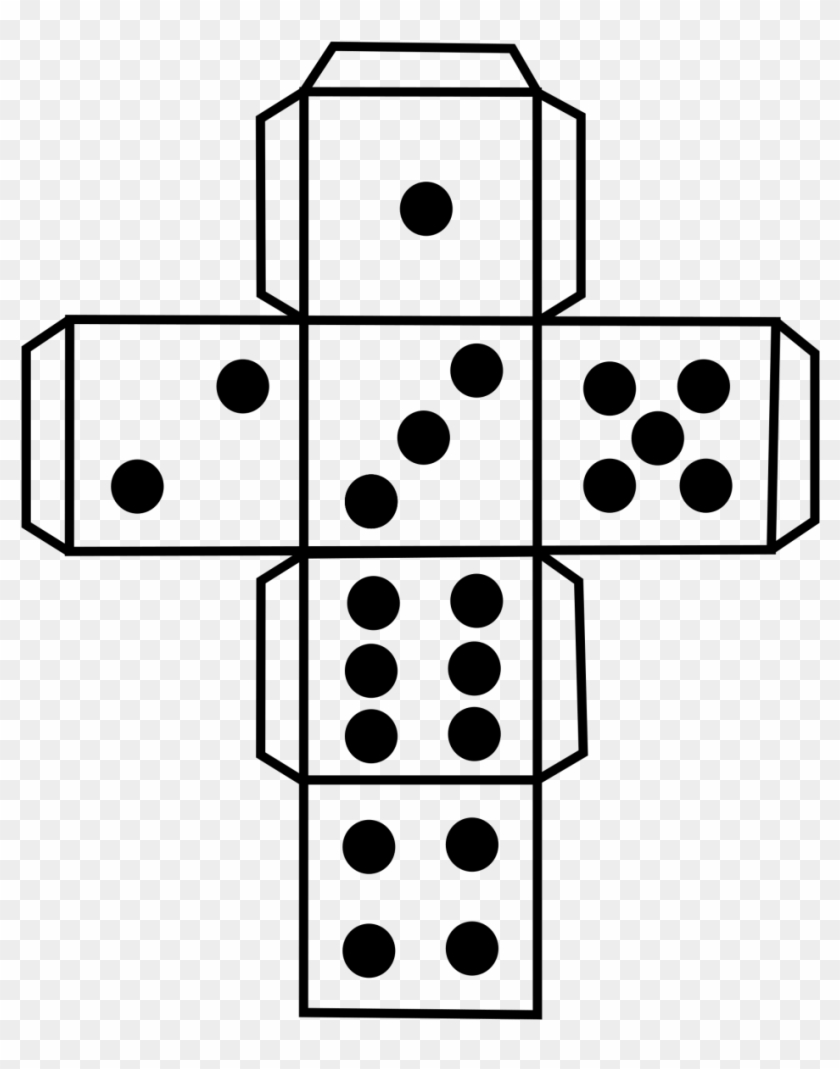 printable dice template
