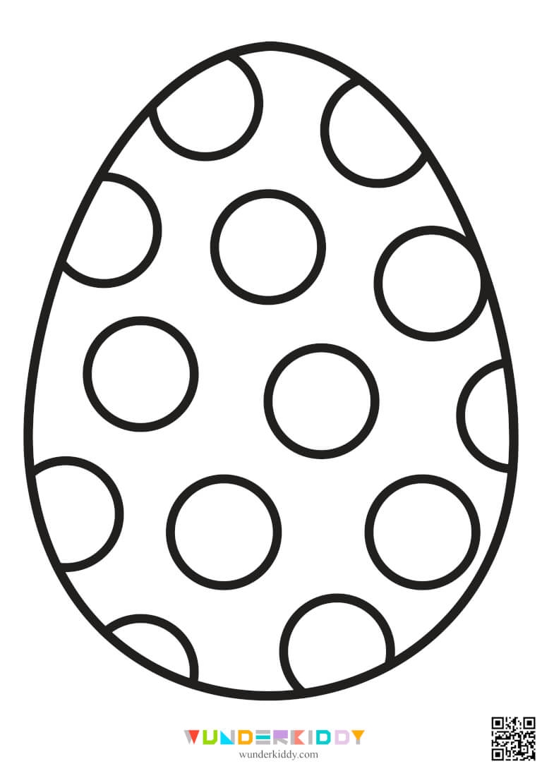 egg template printable free
