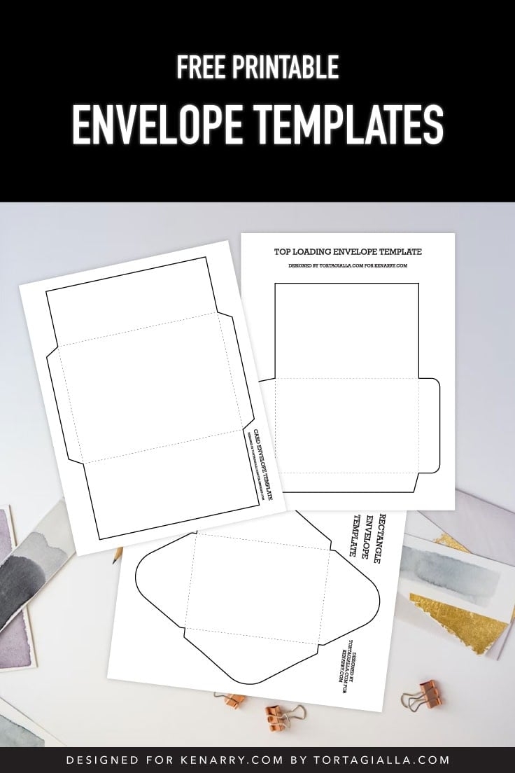 Printable Envelope Templates Ideas For The Home