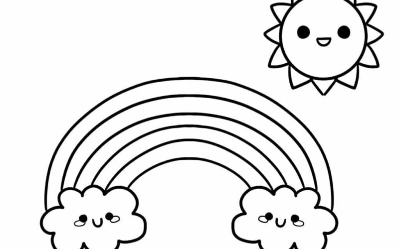 Printable Simple Coloring Pages For Adults And Kids