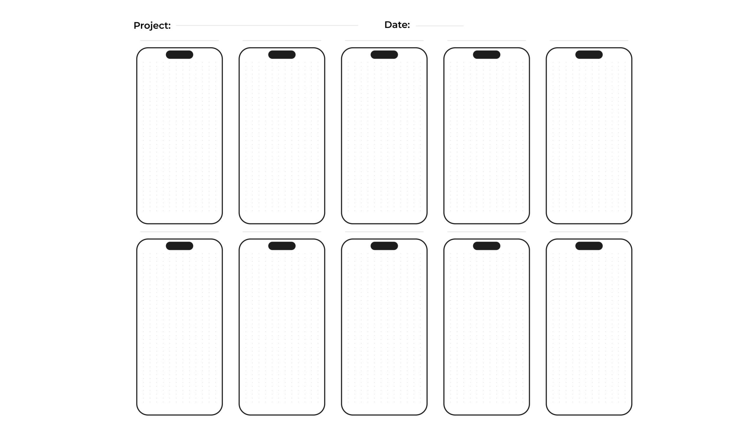 printable iphone template printable iphone template