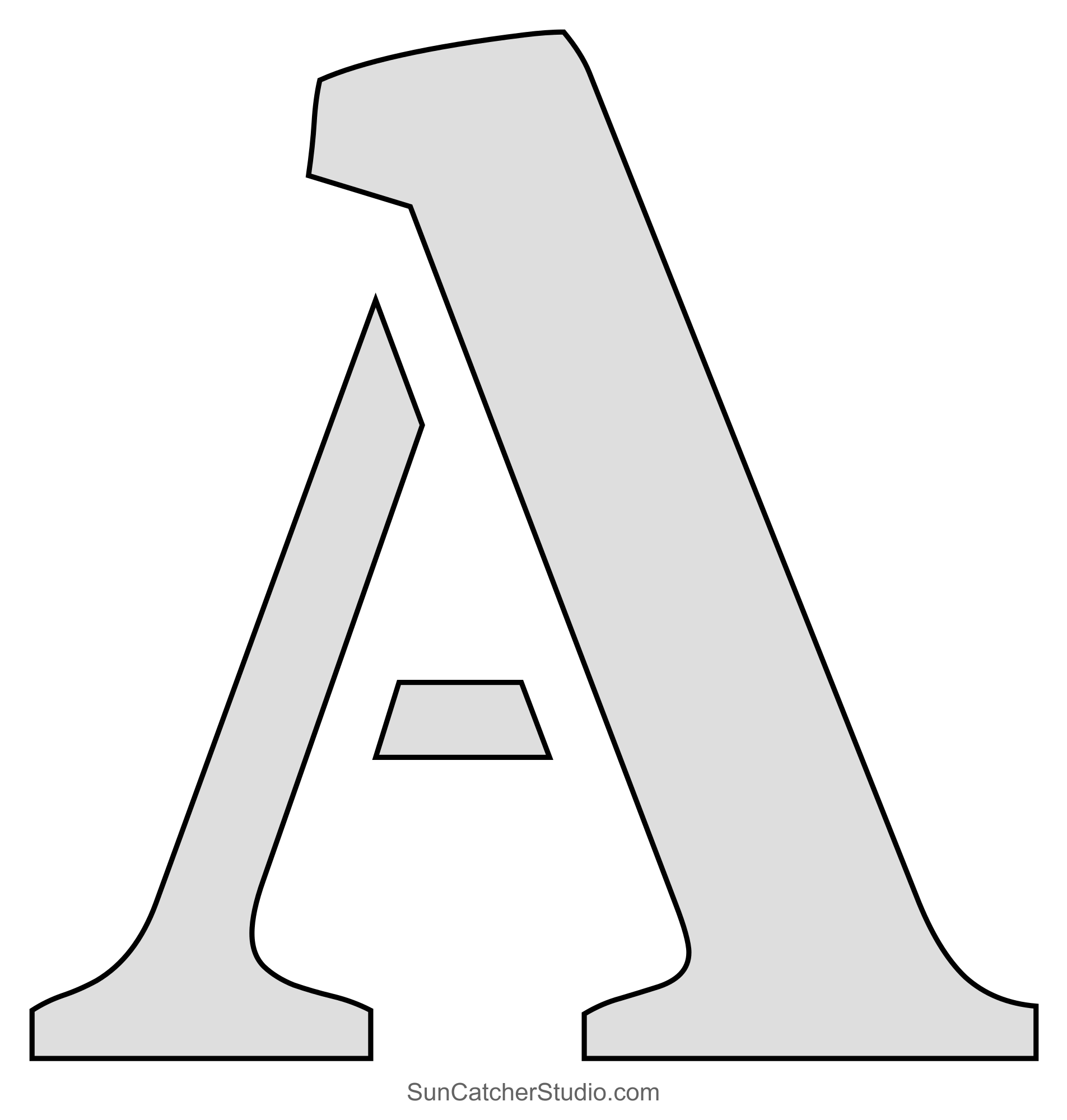 letter cutouts printable