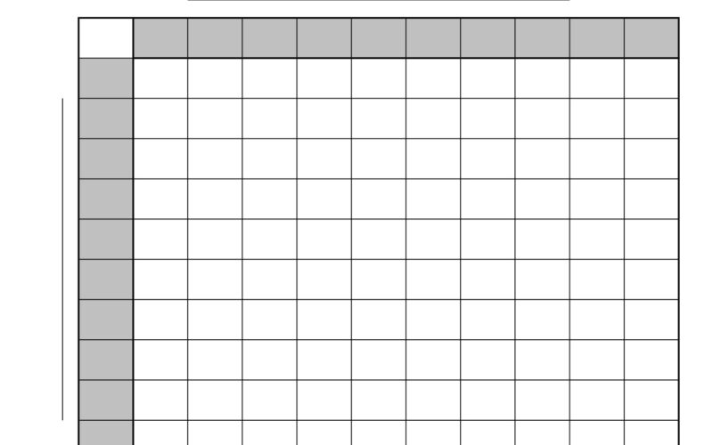 Printable Super Bowl Squares Grids Ready To Use