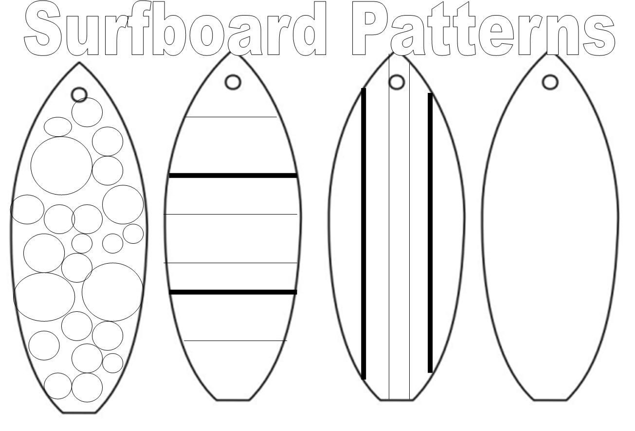 Printable Surfboard Templates Printable Surfboard Templates