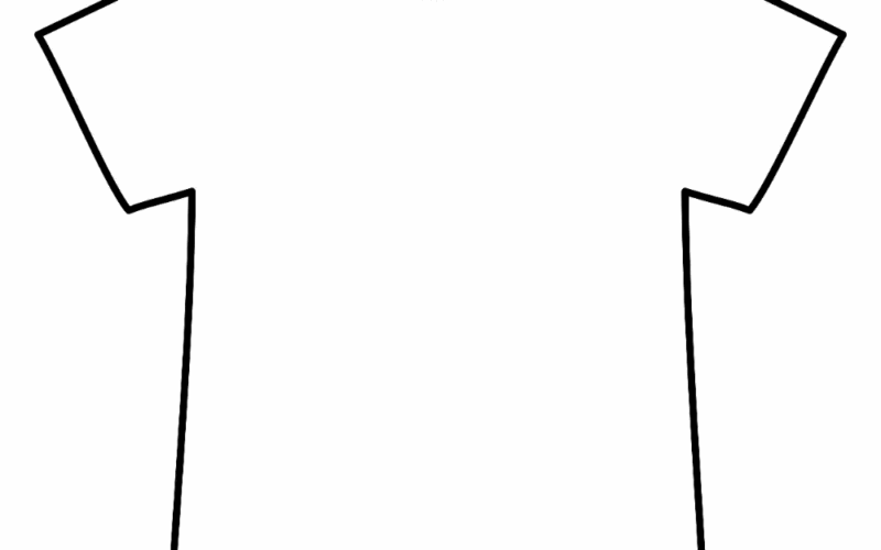 Printable T Shirt Template For Creative Classroom Fun