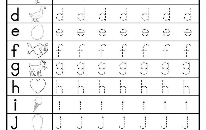 Printable Tracing Letters Printable Party Favors