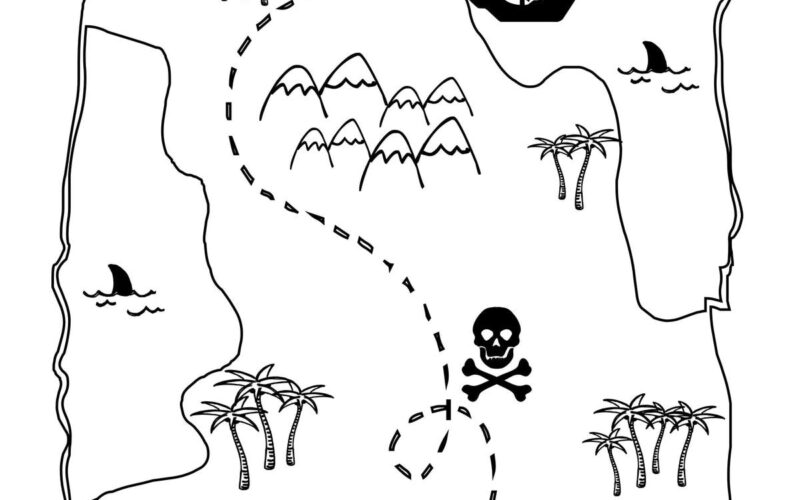 Printable Treasure Map Kids Activity Let s DIY It All With Kritsyn Merkley