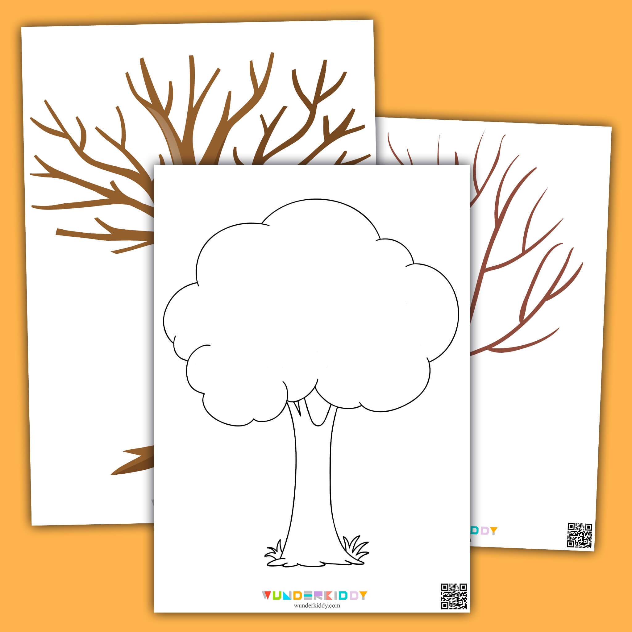 free printable tree template