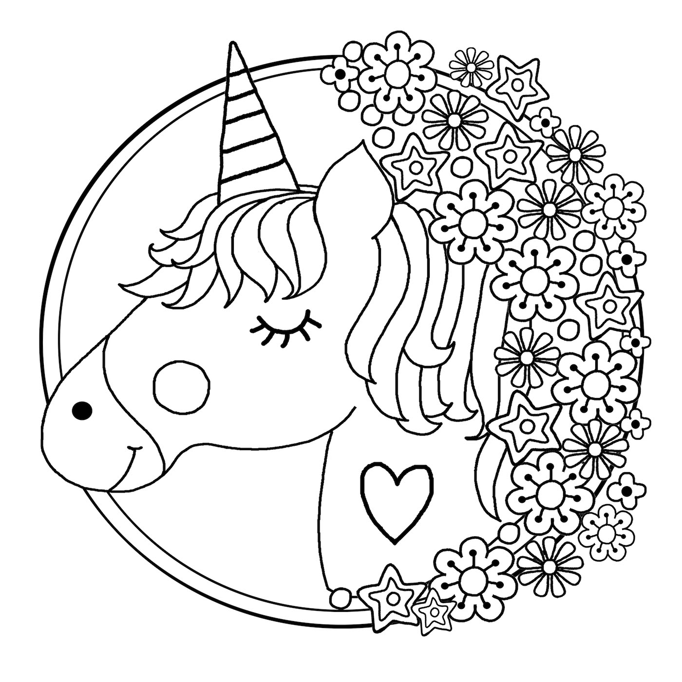free printable colouring sheet