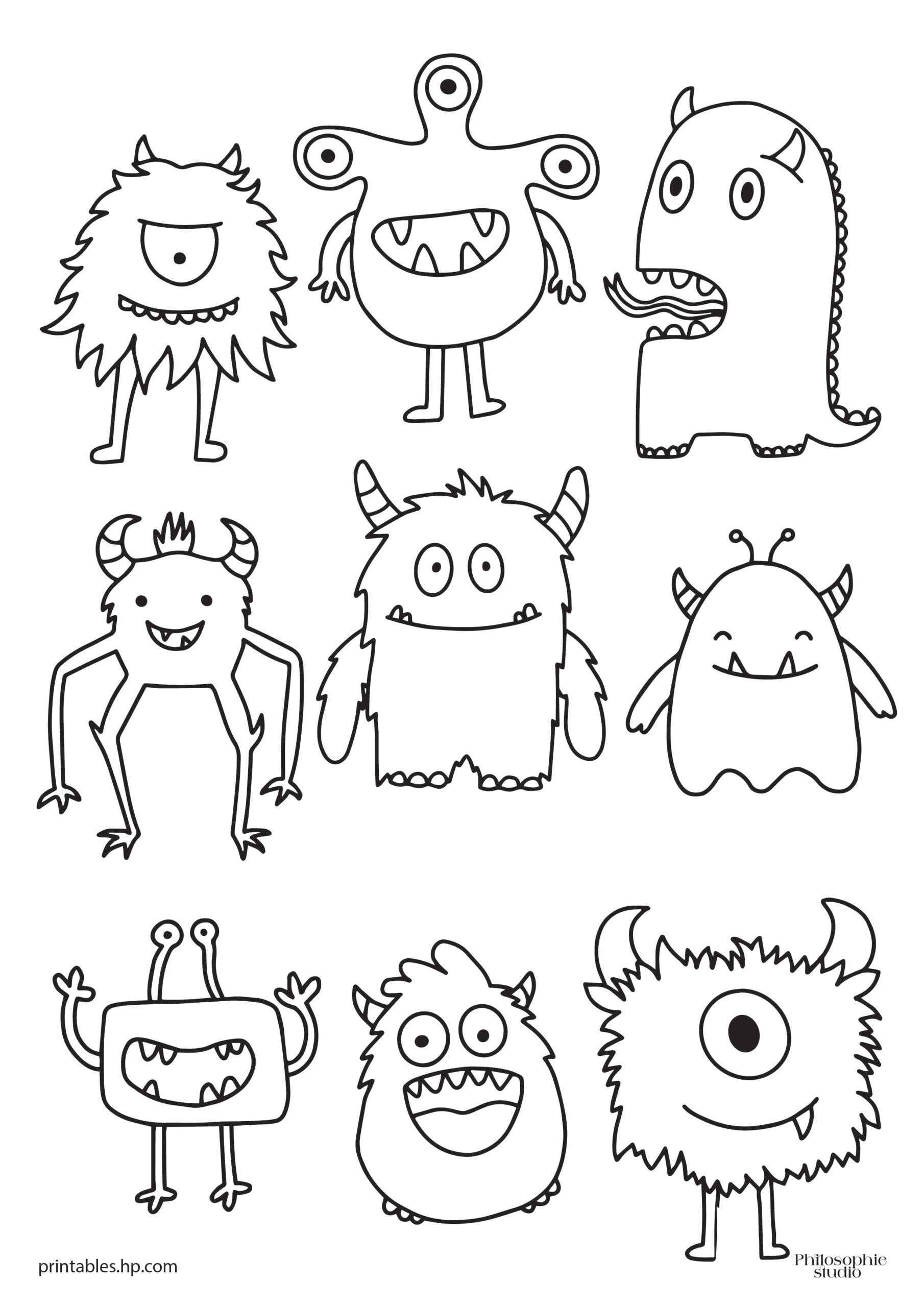 printable coloring kids pages