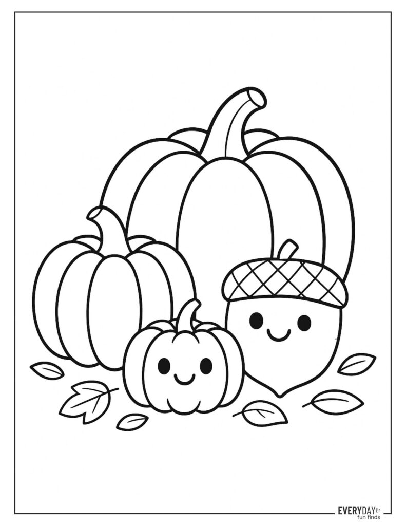 printable pumpkin coloring pages