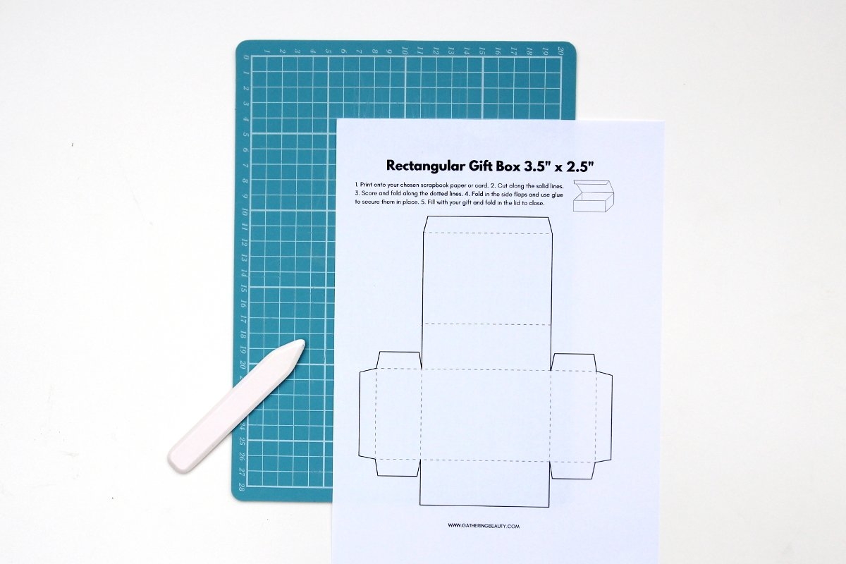 printable box template