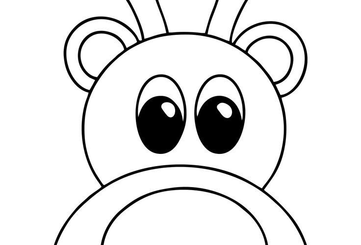 Reindeer Faces 9 Free PDF Printables Printablee