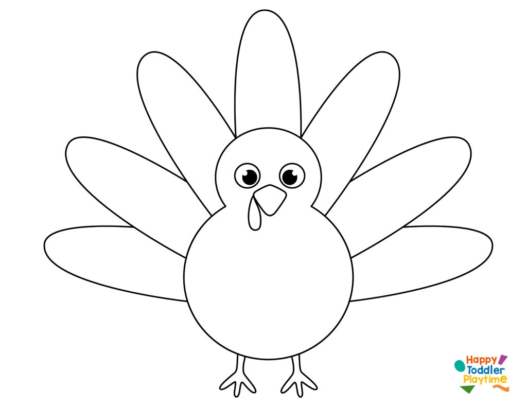free printable turkey template