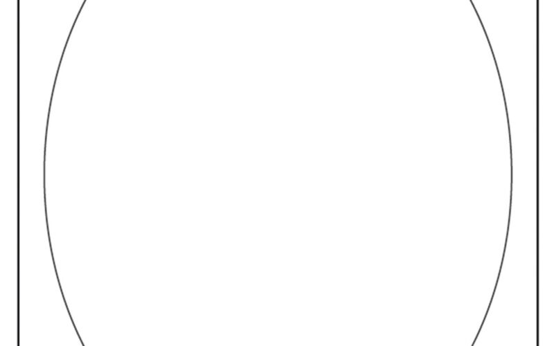 Simple And Easy Oval Template Kids Activities Blog