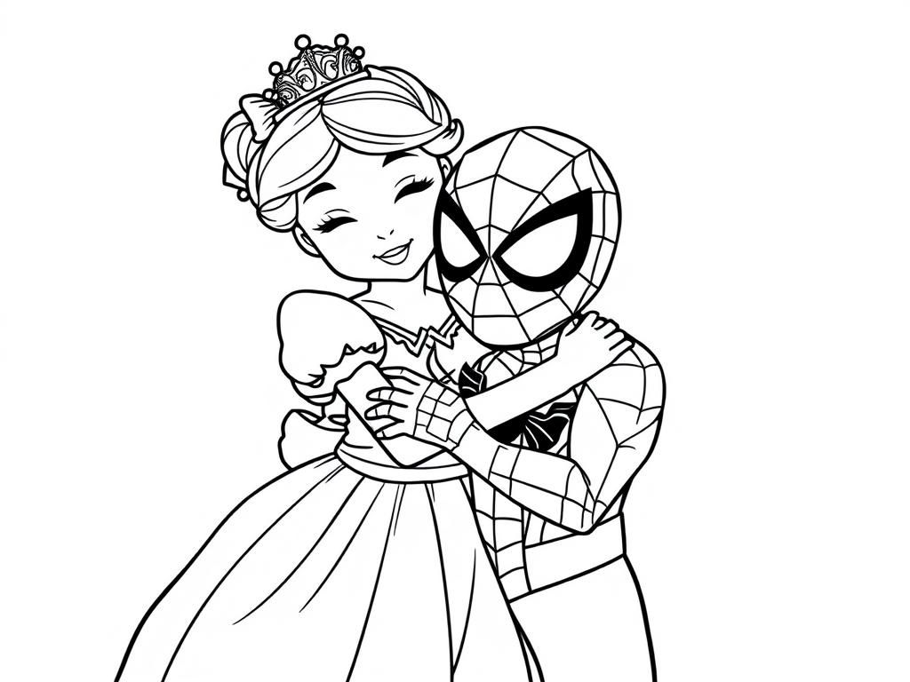 spiderman coloring printables