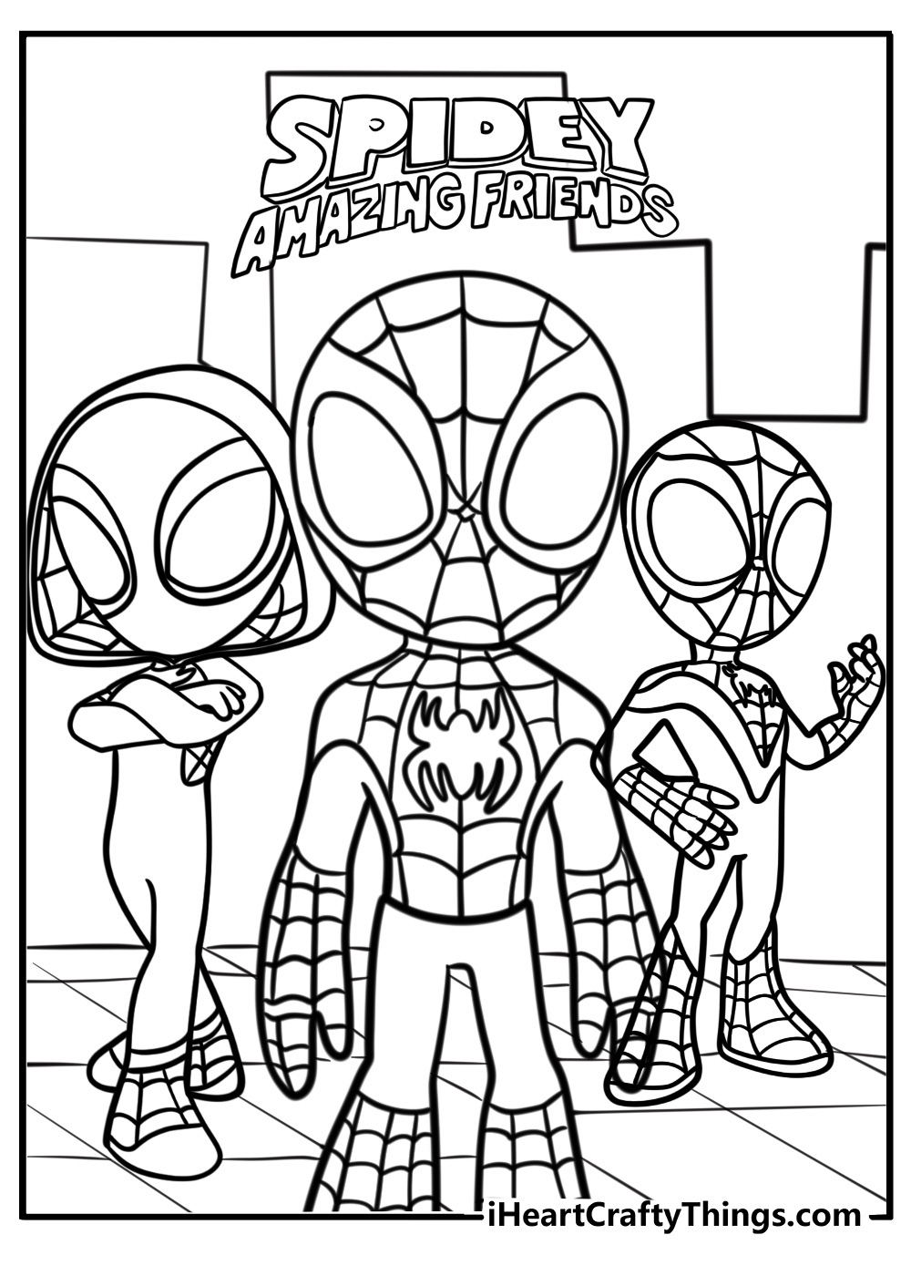 spiderman color sheets printable