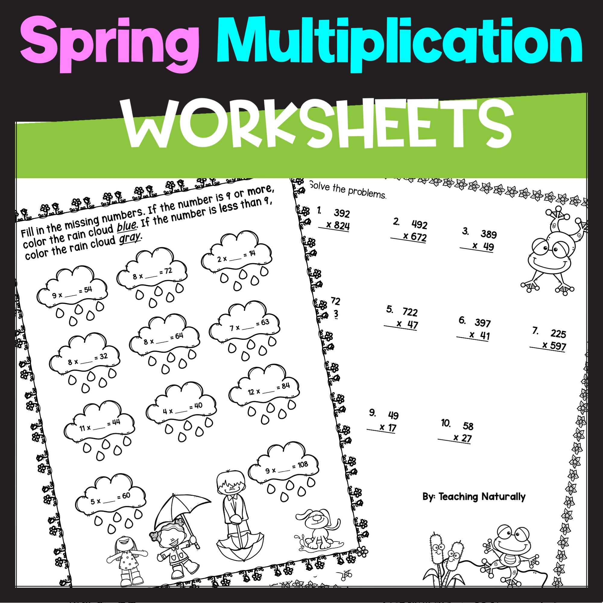 multiplication practice sheets printable