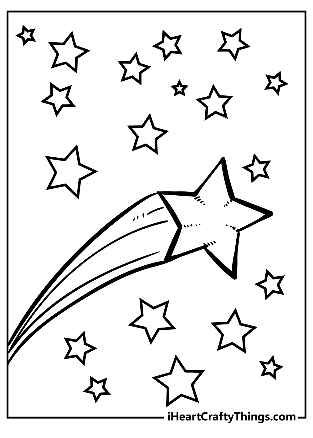 star printable coloring pages
