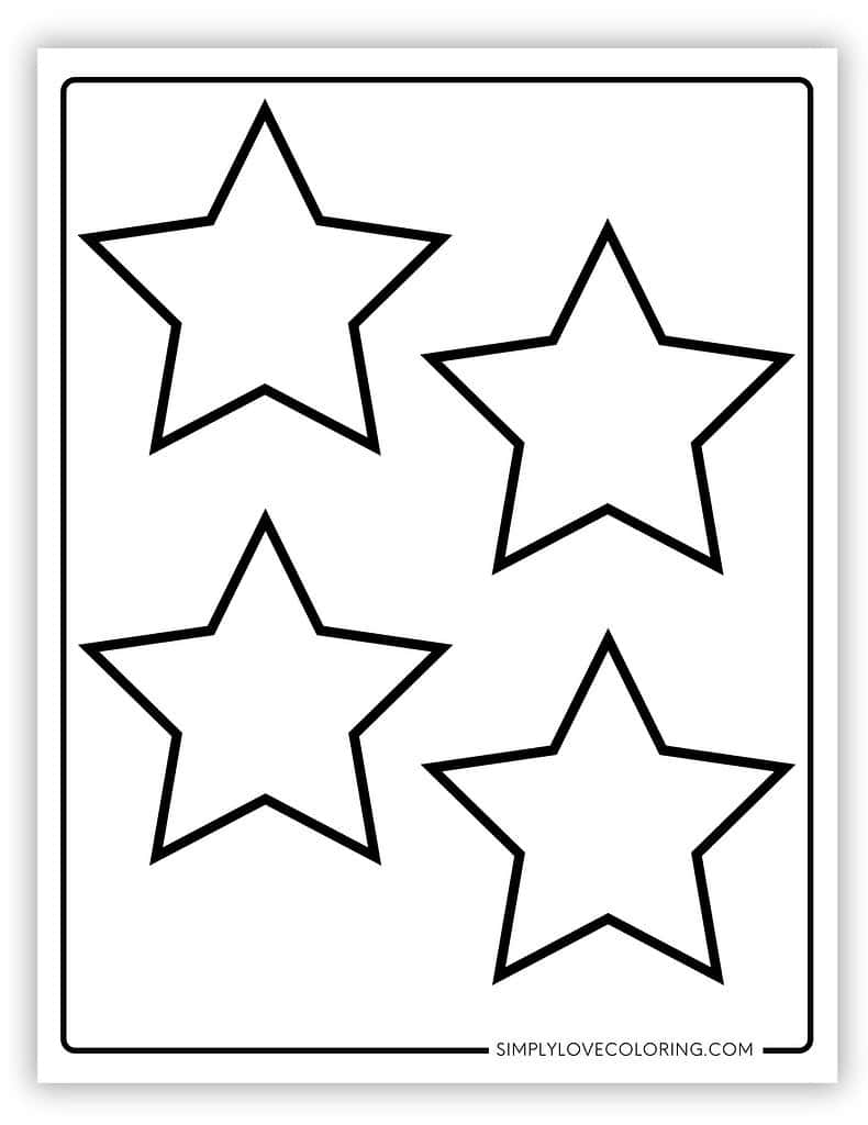 Star Templates Free PDF Printables Simply Love Coloring Star Templates Free PDF Printables Simply Love Coloring