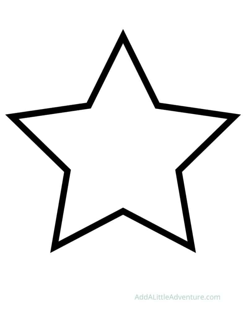 stars template printable stars template printable