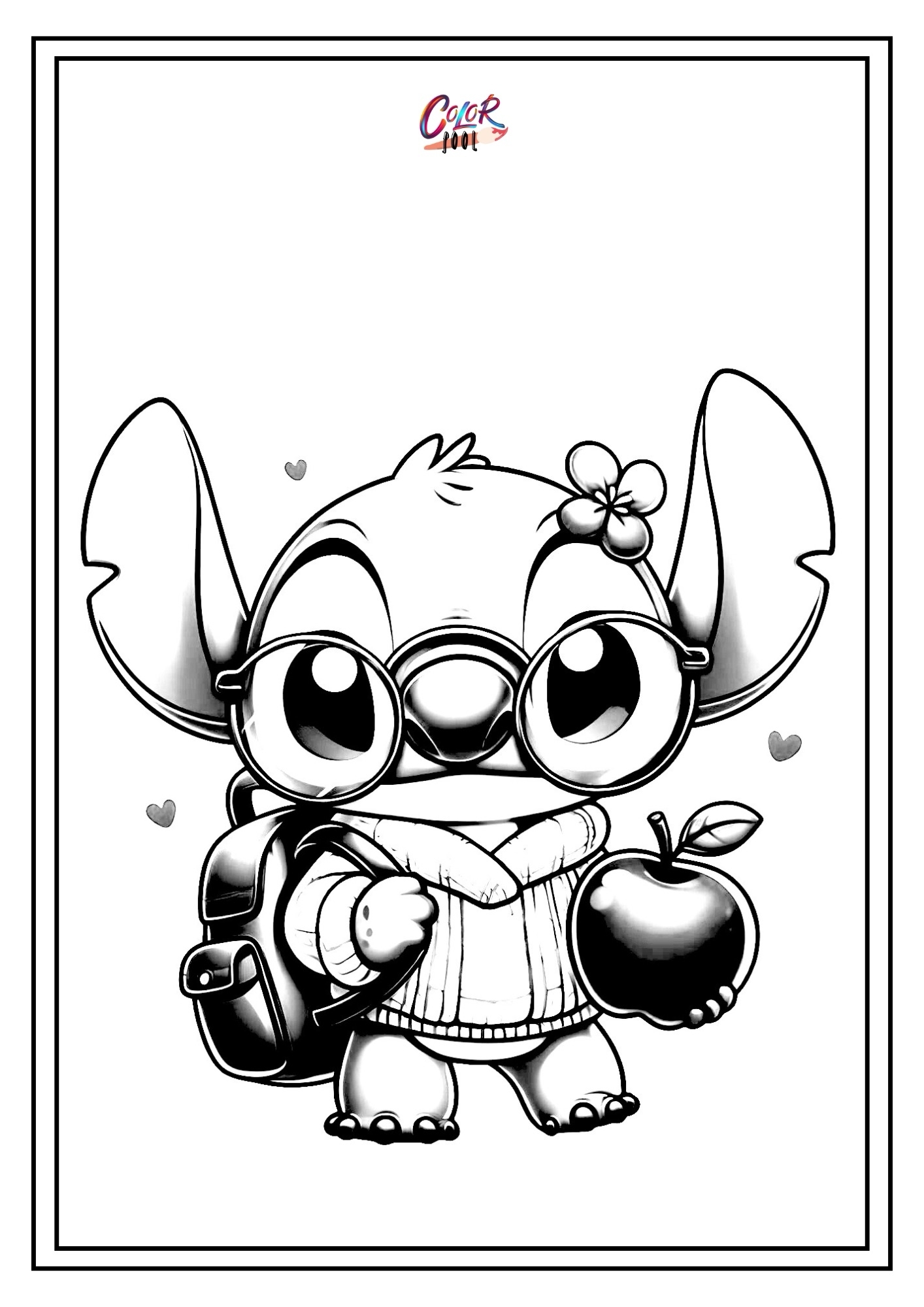 stitch printable coloring pages