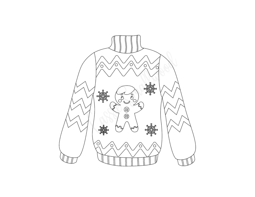 THE BEST Ugly Sweater Templates Cassie Smallwood