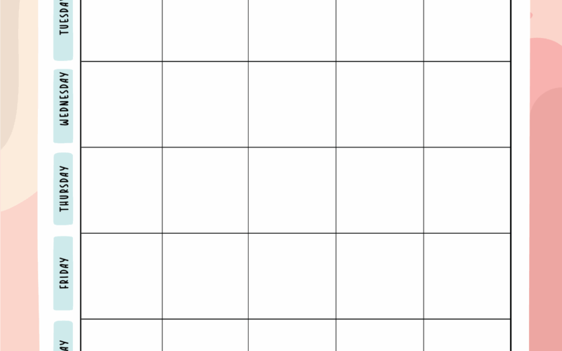Timesheet Templates World Of Printables