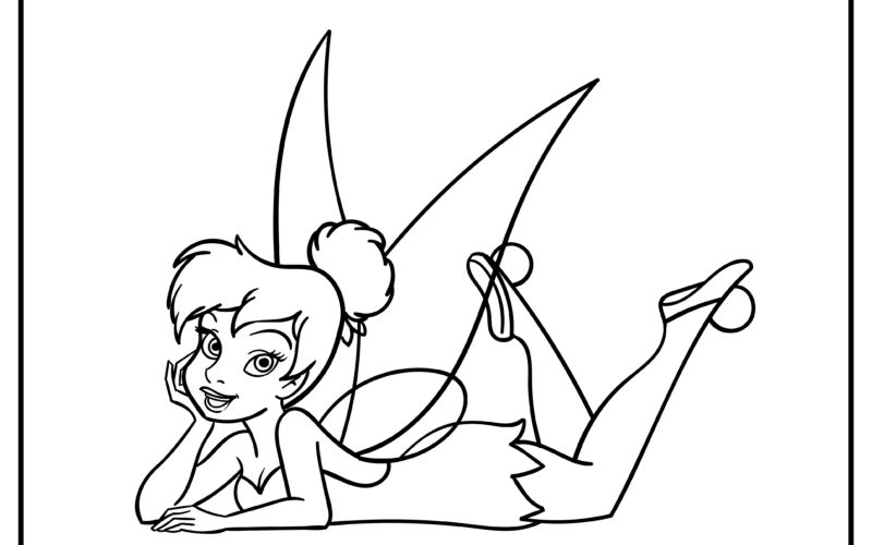 Tinker Bell Coloring Pages 20 Free Printables For Kids