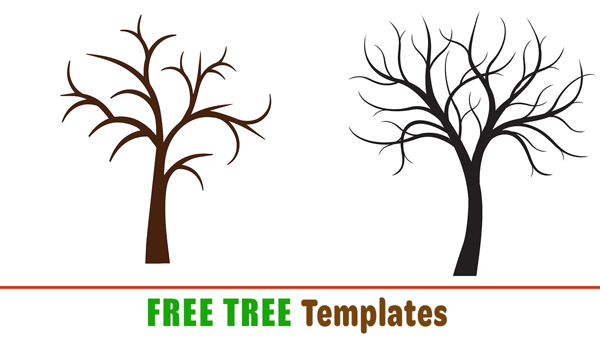 tree template printable