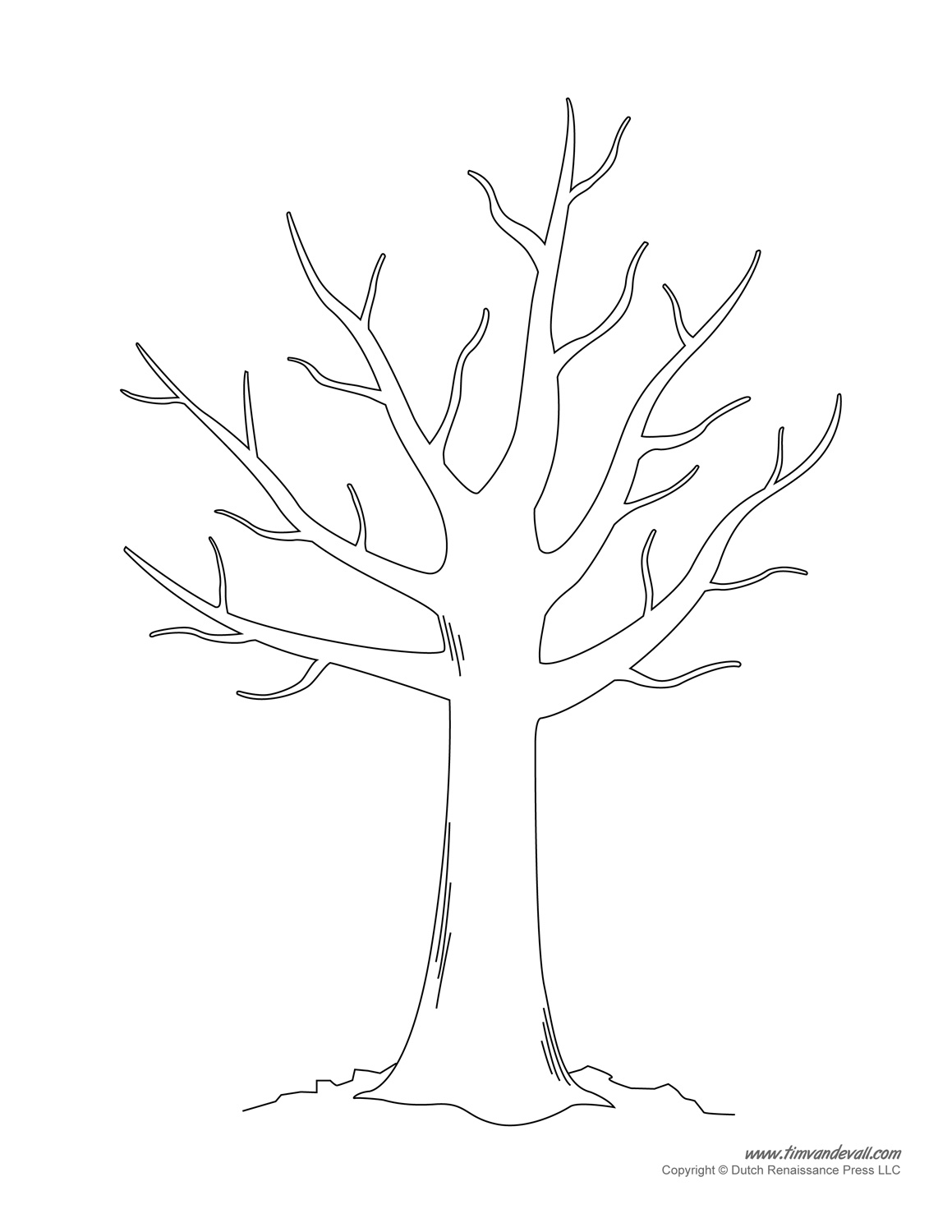 Tree Templates Tree Printables Tree Templates Tree Printables