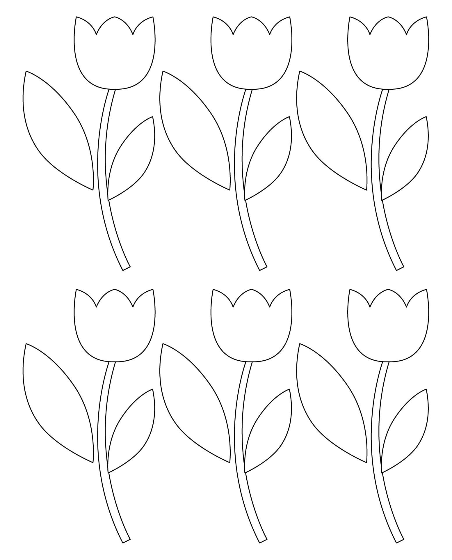 Tulip Pattern Printable Printable Party Favors Tulip Pattern Printable Printable Party Favors