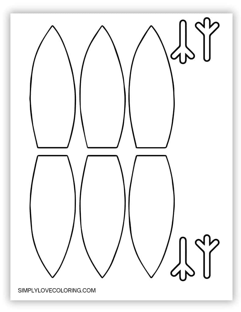 Turkey Templates Free PDF Printables Simply Love Coloring Turkey Templates Free PDF Printables Simply Love Coloring