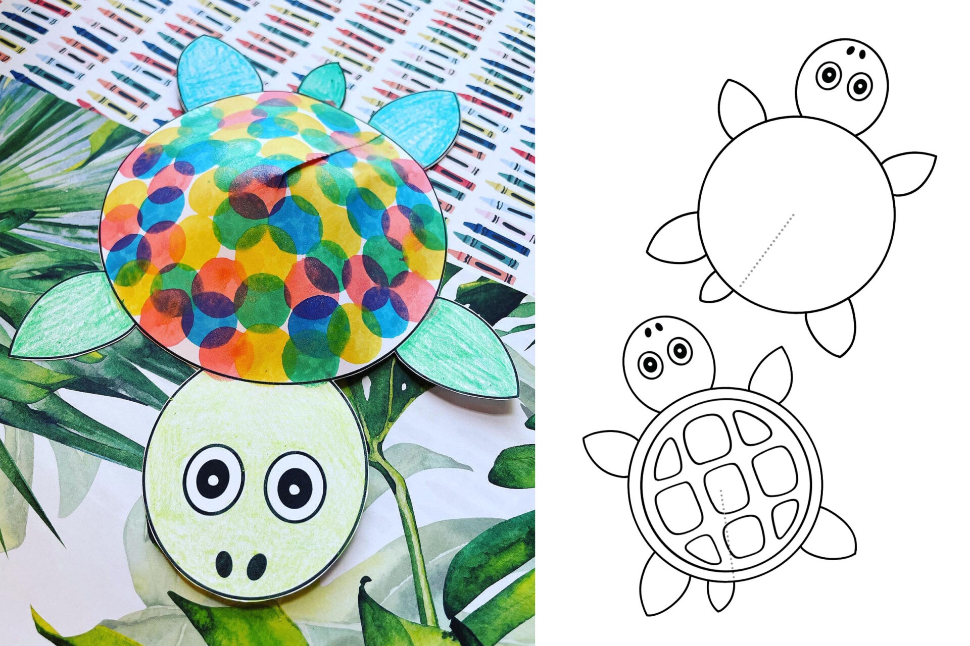 Turtle Craft For Preschool With Free Templates The Hollydog Blog Turtle Craft For Preschool With Free Templates The Hollydog Blog
