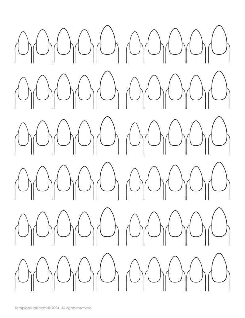 printable nail art templates printable nail art templates