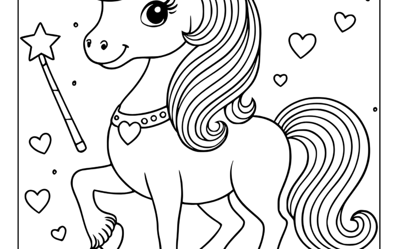Unicorn Coloring Pages 55 Easy And Free Printable PDF