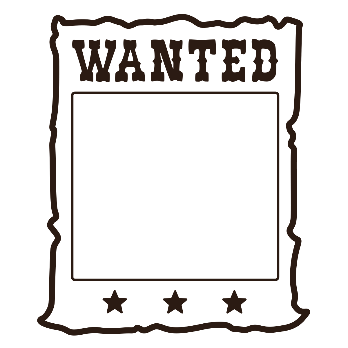 Wanted Poster D 1268766 Regular Cut Wanted Poster D 1268766 Regular Cut