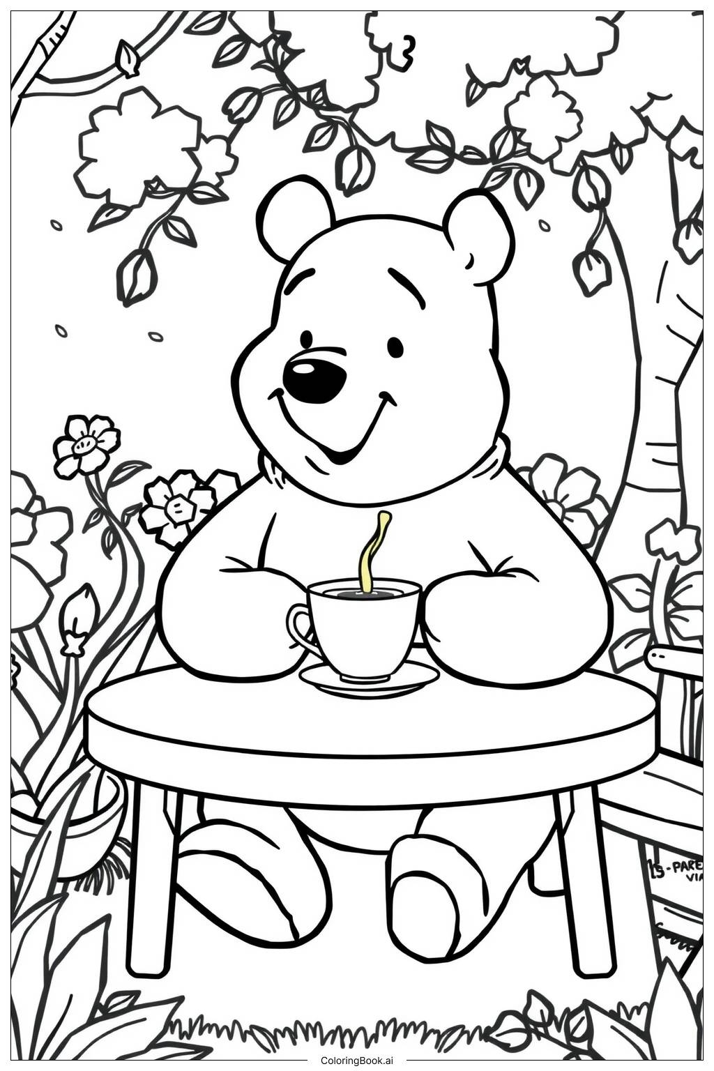 winnie the pooh coloring pages printable
