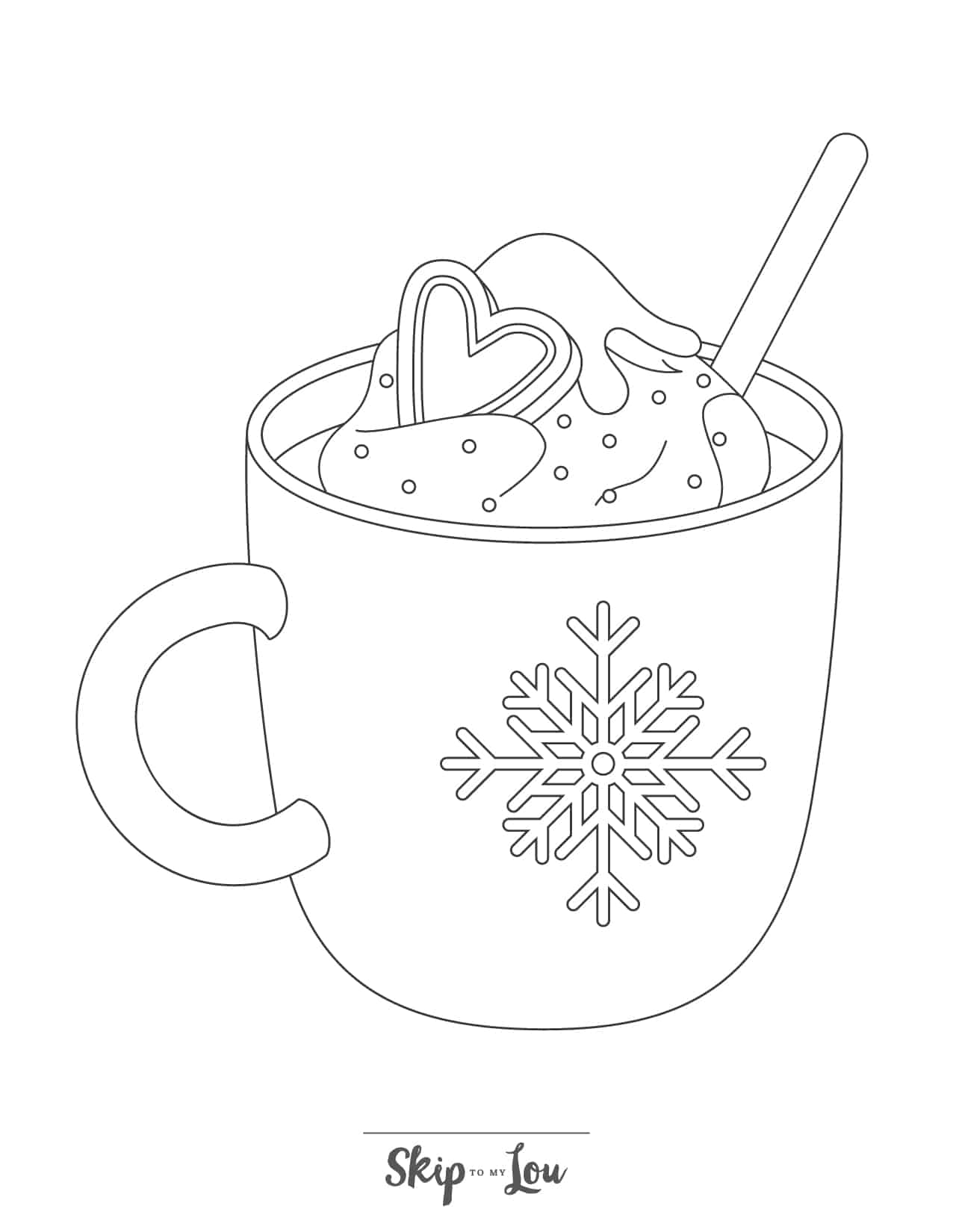 printable winter coloring pages