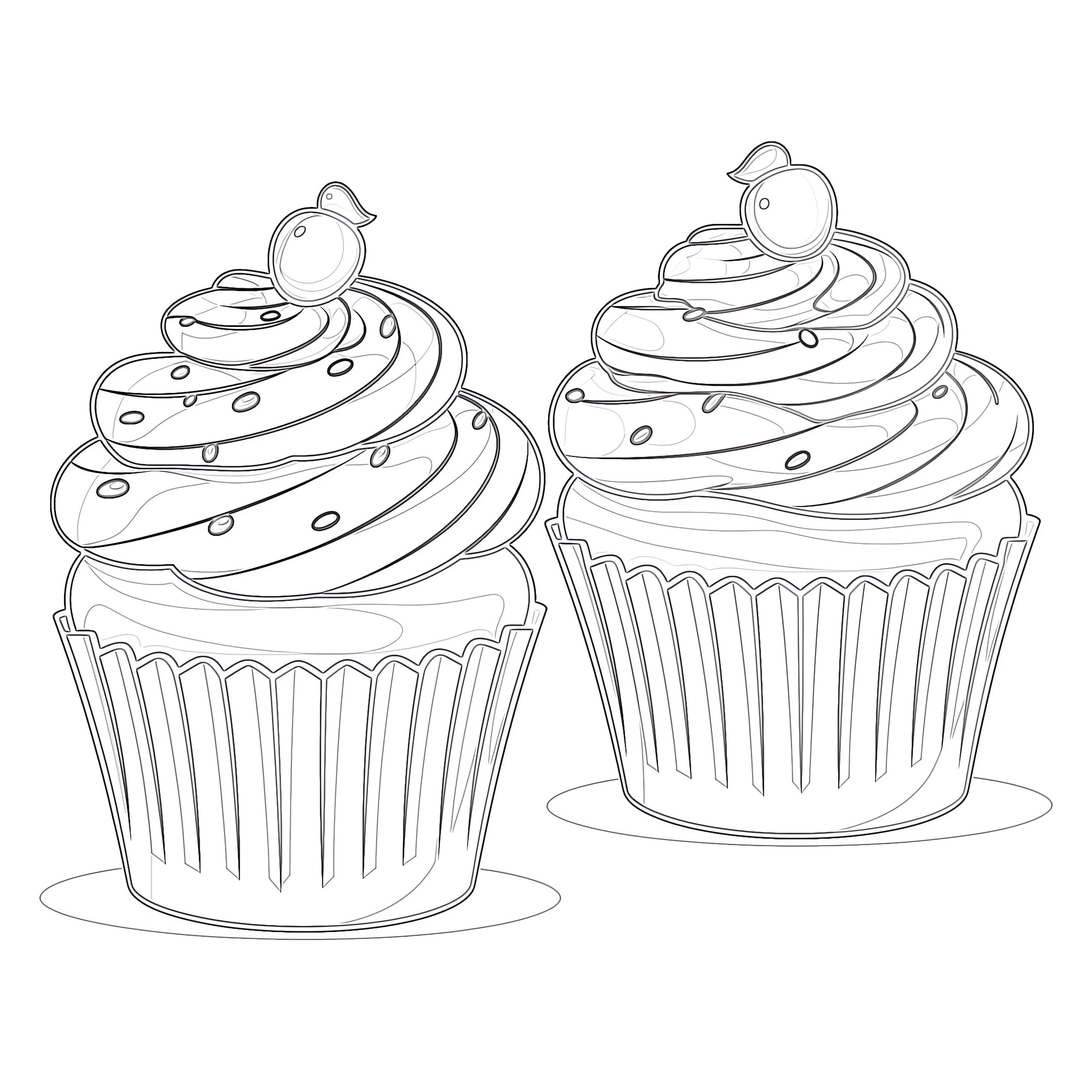 printable cupcake coloring sheets printable cupcake coloring sheets