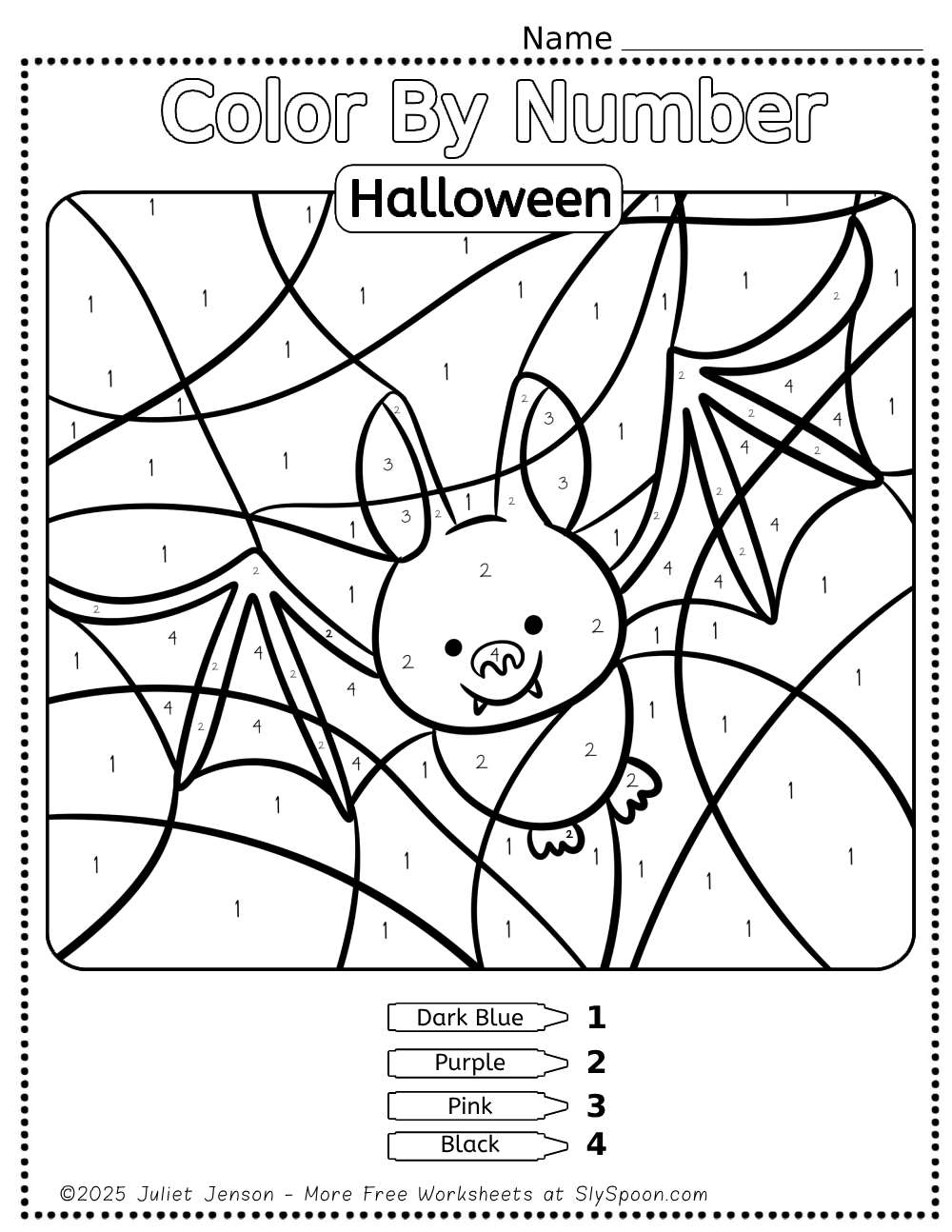 10 Free Printable Halloween Themed Color By Number Worksheets For Easy Halloween Activities Sly Spoon 10 Free Printable Halloween Themed Color By Number Worksheets For Easy Halloween Activities Sly Spoon
