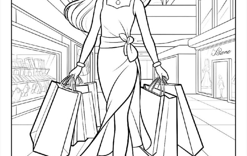 100 Barbie Coloring Pages Free PDF To Print Woo Coloring