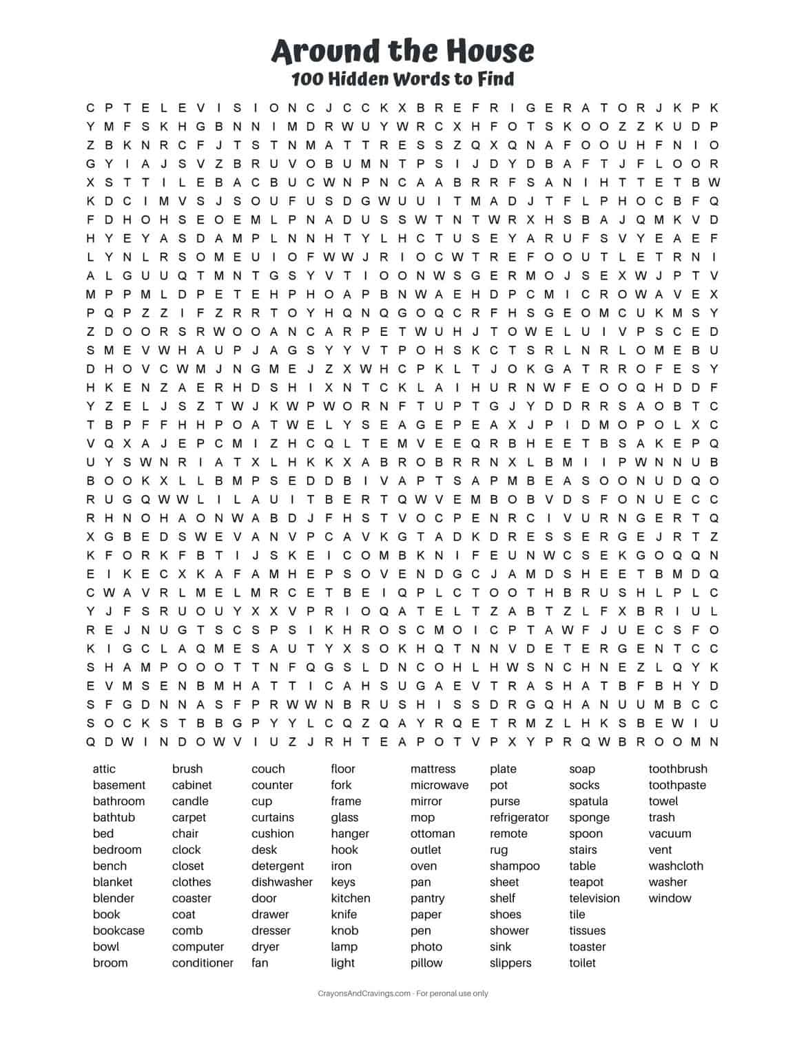 printable word find puzzles for adults