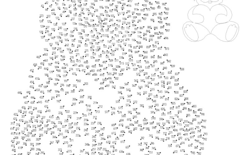 1000 Connect The Dots 10 Free PDF Printables Printablee